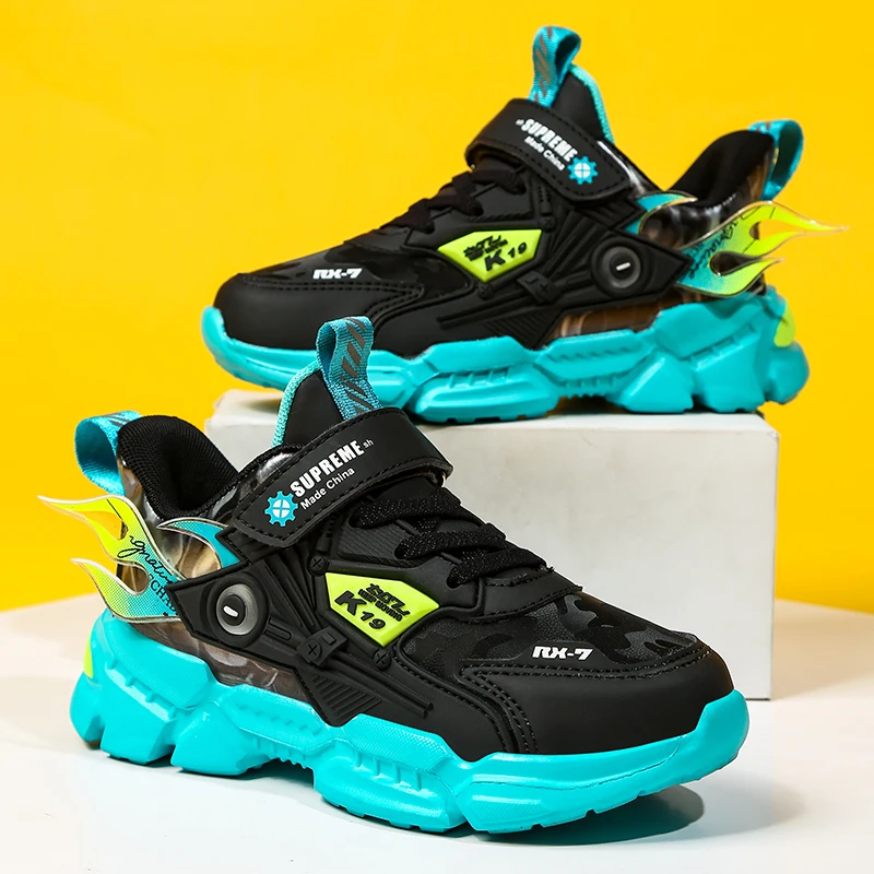 Original Sport Shoes For Boys Brand Kids Trainers Boy Light Weight Boys Jogging Shoes Comfortable Leather Kids Walking Sneakers
Original Sport Shoes For Boys Brand Kids Trainers Boy Light Weight Boys Jogging Shoes Comfortable Leather Kids Walking Sneakers