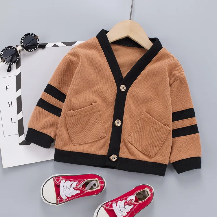 Childrenswear Wholesale Children Western Style Childrenswear Spring and Autumn BOY'S Piece Knitted Cardigan Long-sleeved Upper G
Childrenswear Wholesale Children Western Style Childrenswear Spring and Autumn BOY'S Piece Knitted Cardigan Long-sleeved Upper G