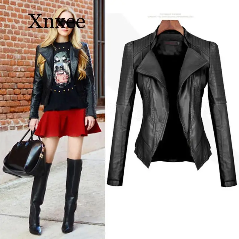 Куртка женская короткая из искусственной кожи, на молнии, черная, маленькая, верхняя одежда, осень 2020
Куртка женская короткая из искусственной кожи, на молнии, черная, маленькая, верхняя одежда, осень 2020