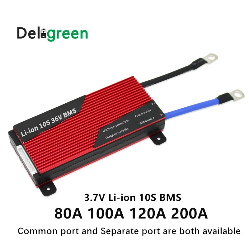 10S 80A 100A 120A 150A 250A 36В PCM/PCB/BMS для 3 7 в 18650 литиевый аккумулятор электрического