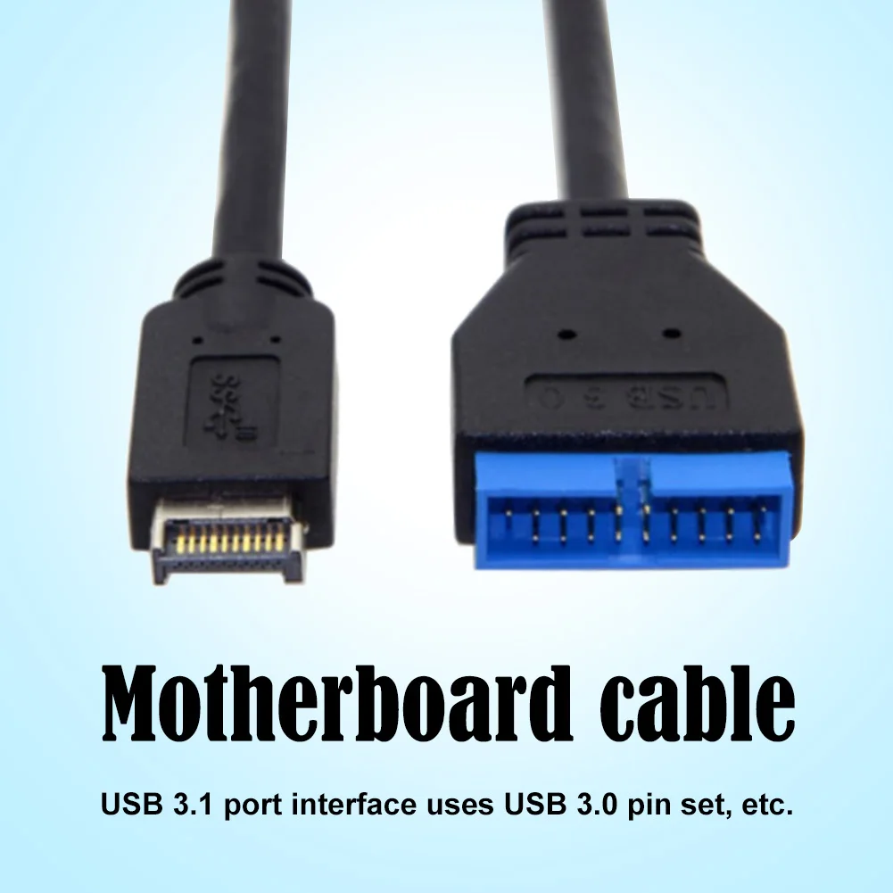 USB3.1 Front Panel Header to USB3.0 20Pin Extension Cable backward compatible for ASUS Motherboard Connector Wire Cord Line 20cm
USB3.1 Front Panel Header to USB3.0 20Pin Extension Cable backward compatible for ASUS Motherboard Connector Wire Cord Line 20cm