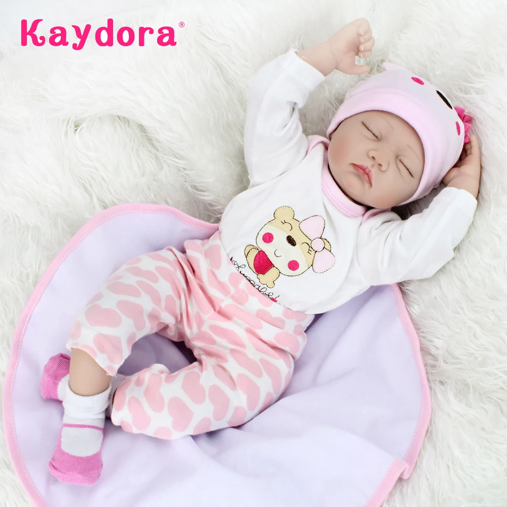 55cm Bebe Reborn Baby Doll Alive Girls Daily Accompany Play Toys Realistic Soft Toch Dolls Kids Birthday Surprise Gift Kaydora
55cm Bebe Reborn Baby Doll Alive Girls Daily Accompany Play Toys Realistic Soft Toch Dolls Kids Birthday Surprise Gift Kaydora