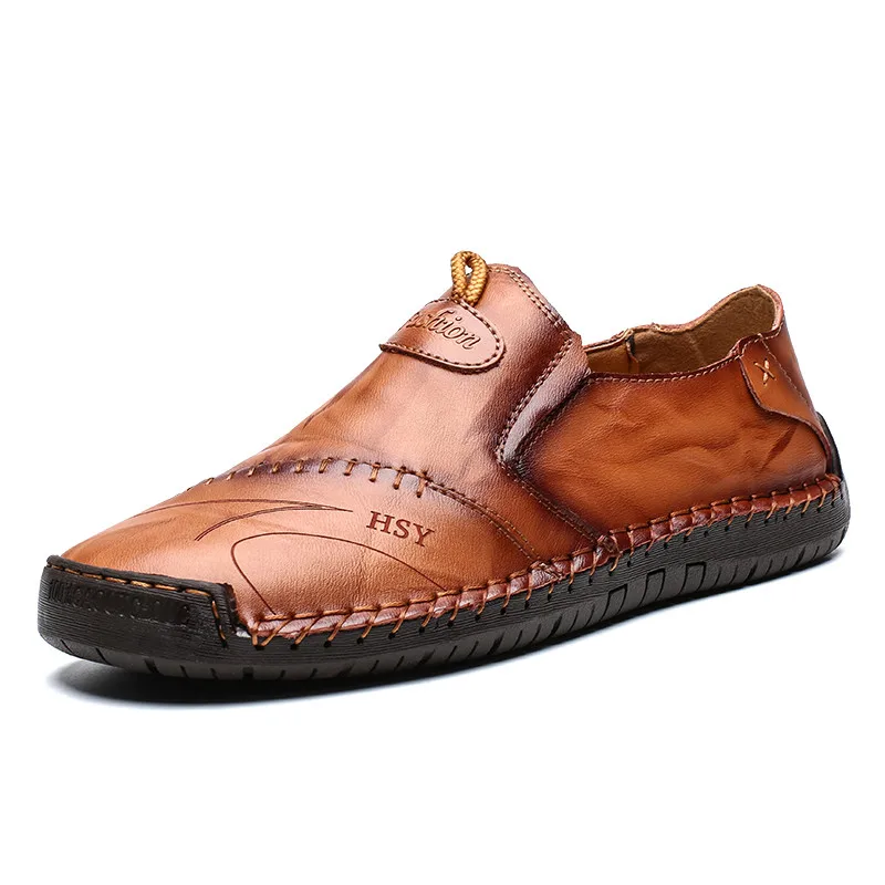 Big Size 47 48 Men's Casual Shoes Breathable Leather Handmade Loafers Brand Men Shoes Flat Moccasins Men Sneakers
Big Size 47 48 Men's Casual Shoes Breathable Leather Handmade Loafers Brand Men Shoes Flat Moccasins Men Sneakers