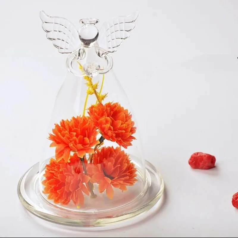 12pcs/pack 8.8*16cm Glass Base Angel Top Glass Dome Fashion Glass Dome Home Decorative Beautiful Promotion Gift
12pcs/pack 8.8*16cm Glass Base Angel Top Glass Dome Fashion Glass Dome Home Decorative Beautiful Promotion Gift