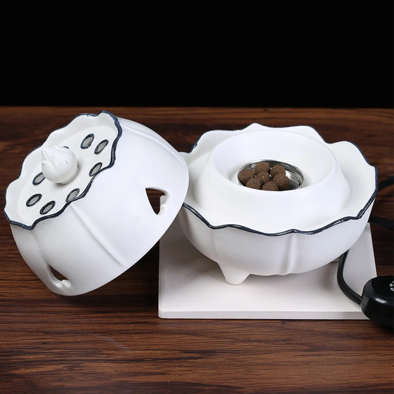 Electric Aroma Diffuser Timing Switch Bakhoor Incense Burner Essential Oil Diffuser Cone Incense Holder Muslim Home Decoration
Electric Aroma Diffuser Timing Switch Bakhoor Incense Burner Essential Oil Diffuser Cone Incense Holder Muslim Home Decoration
