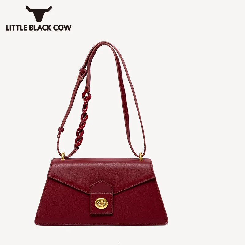 Elegant Ladies Cow Split Leather Shoulder Bag Fashion Hasp Flap Office Women Packing Bags Chain Designer Slung Crossbody Bag
Elegant Ladies Cow Split Leather Shoulder Bag Fashion Hasp Flap Office Women Packing Bags Chain Designer Slung Crossbody Bag