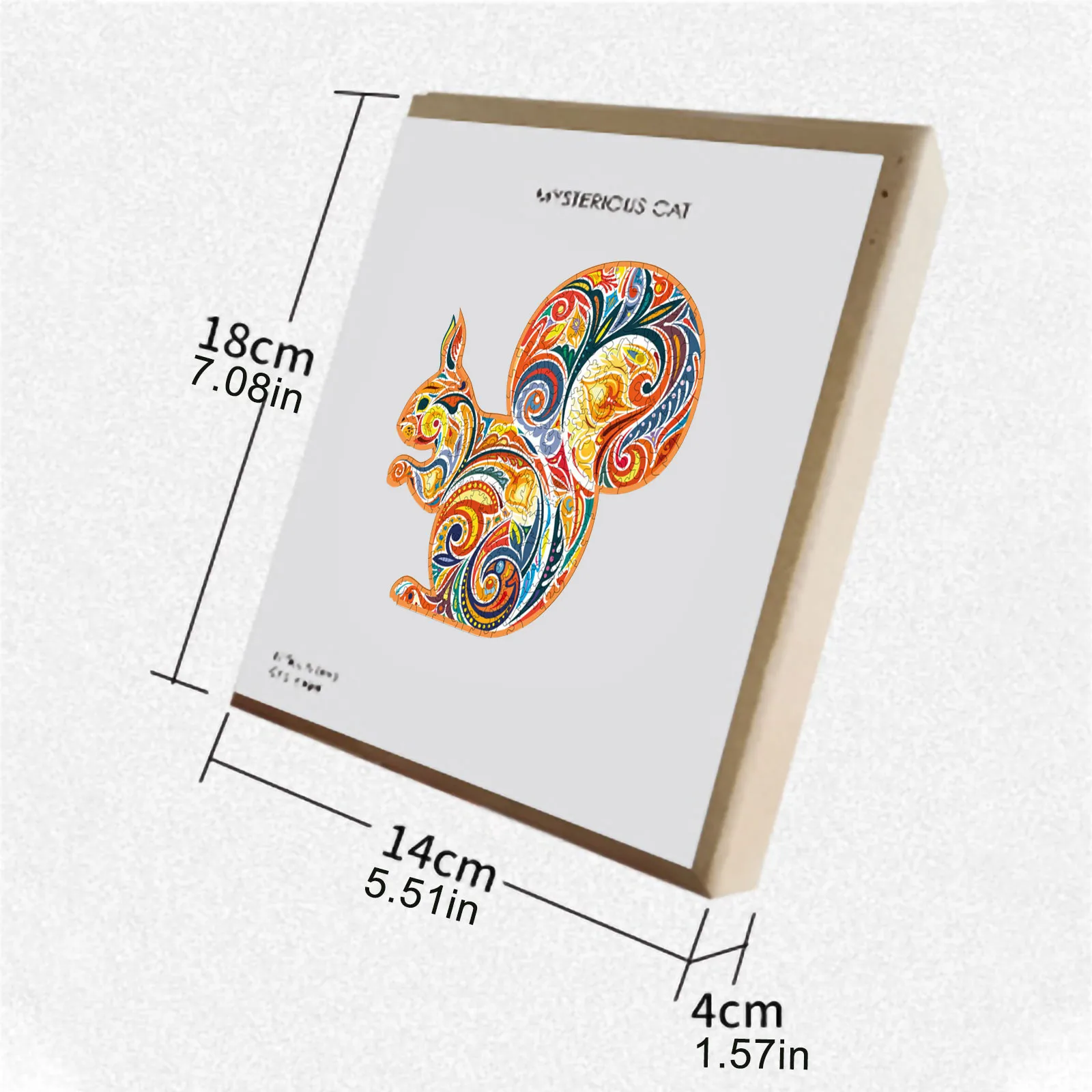 Building Block Puzzle Jigsaw Kawaii Squirrel Quality Puzzle Adult Children Gift Wooden Children's Toy
Building Block Puzzle Jigsaw Kawaii Squirrel Quality Puzzle Adult Children Gift Wooden Children's Toy
