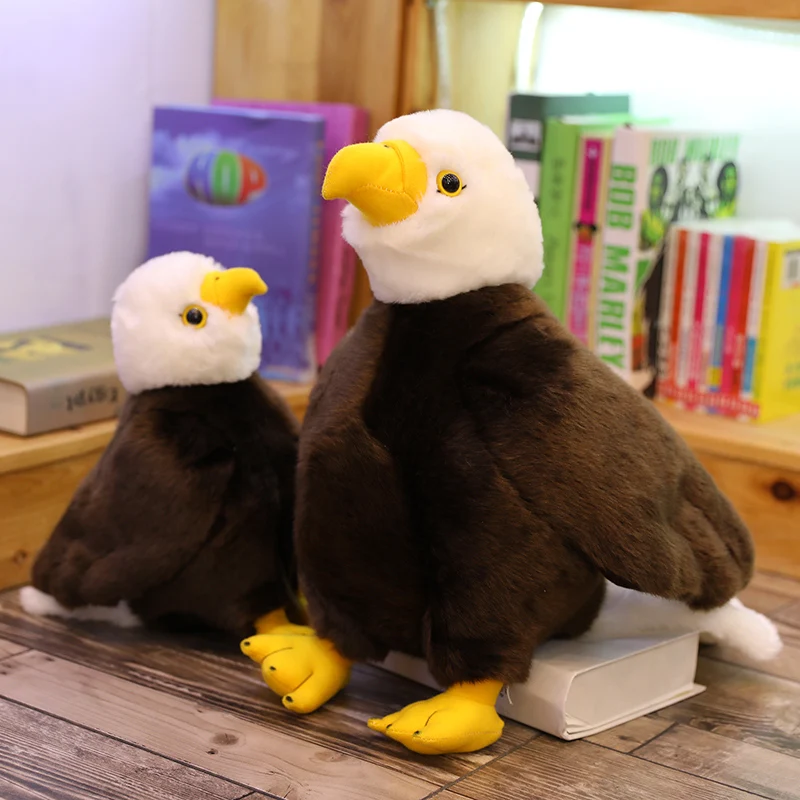 20-40cm Simulation Sea Eagle Bird Plush Toys Lifelike Stuffed Animal Soft Dolls Plush Bird Toys for Children Kids Photo Props
20-40cm Simulation Sea Eagle Bird Plush Toys Lifelike Stuffed Animal Soft Dolls Plush Bird Toys for Children Kids Photo Props