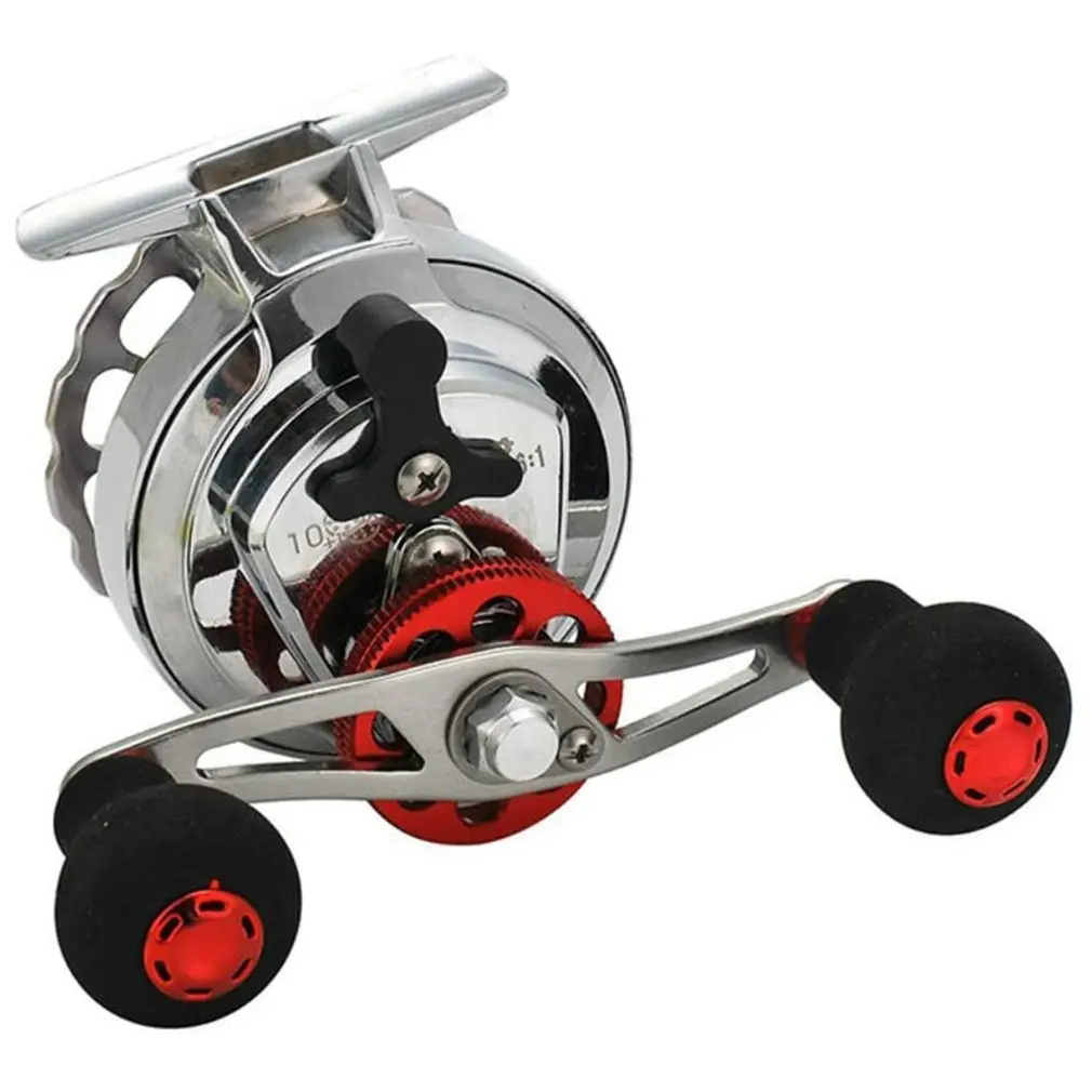 All Metal Fishing Reels Anti-slip Left / Right Hand Handle Front Raft Wheel Winter Ice Fishing Supplies
All Metal Fishing Reels Anti-slip Left / Right Hand Handle Front Raft Wheel Winter Ice Fishing Supplies