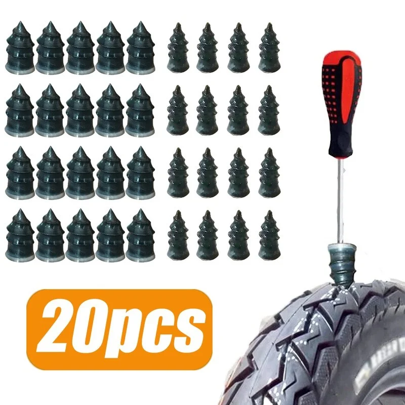 20pcs Vacuum Tyre Repair Nails for Car Motorcycle Scooter Bike Tire Tubeless Rubber Metal Nail Puncture Repair Tools Accessories
20pcs Vacuum Tyre Repair Nails for Car Motorcycle Scooter Bike Tire Tubeless Rubber Metal Nail Puncture Repair Tools Accessories