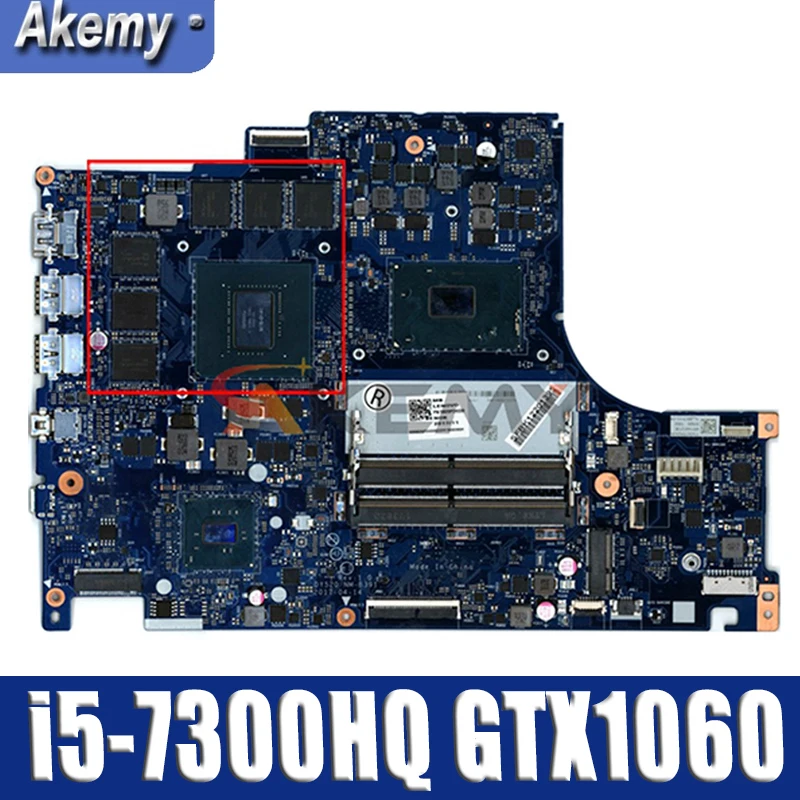 Akemy For Lenovo Y520-15IKBM Laptop Motherboard DY520 NM-B391 Motherboard CPU i5-7300HQ GPU GTX1060 Tested 100% Work
Akemy For Lenovo Y520-15IKBM Laptop Motherboard DY520 NM-B391 Motherboard CPU i5-7300HQ GPU GTX1060 Tested 100% Work