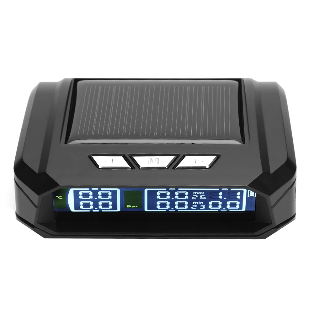 Solar Truck TPMS Tire Pressure Stability Monitoring System LCD Tire Temperature Alarm System with 6 External Sensors
Solar Truck TPMS Tire Pressure Stability Monitoring System LCD Tire Temperature Alarm System with 6 External Sensors