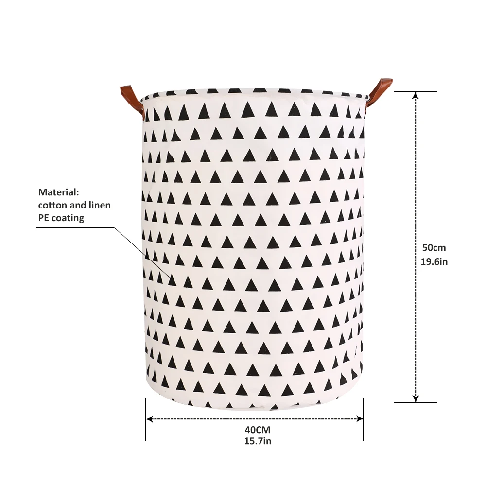 Folding Laundry Basket Round Storage Bin Large Capacity Laundry Hamper Dirty Clothes Organizer Basket Toy Home Bucket 40x50cm
Folding Laundry Basket Round Storage Bin Large Capacity Laundry Hamper Dirty Clothes Organizer Basket Toy Home Bucket 40x50cm