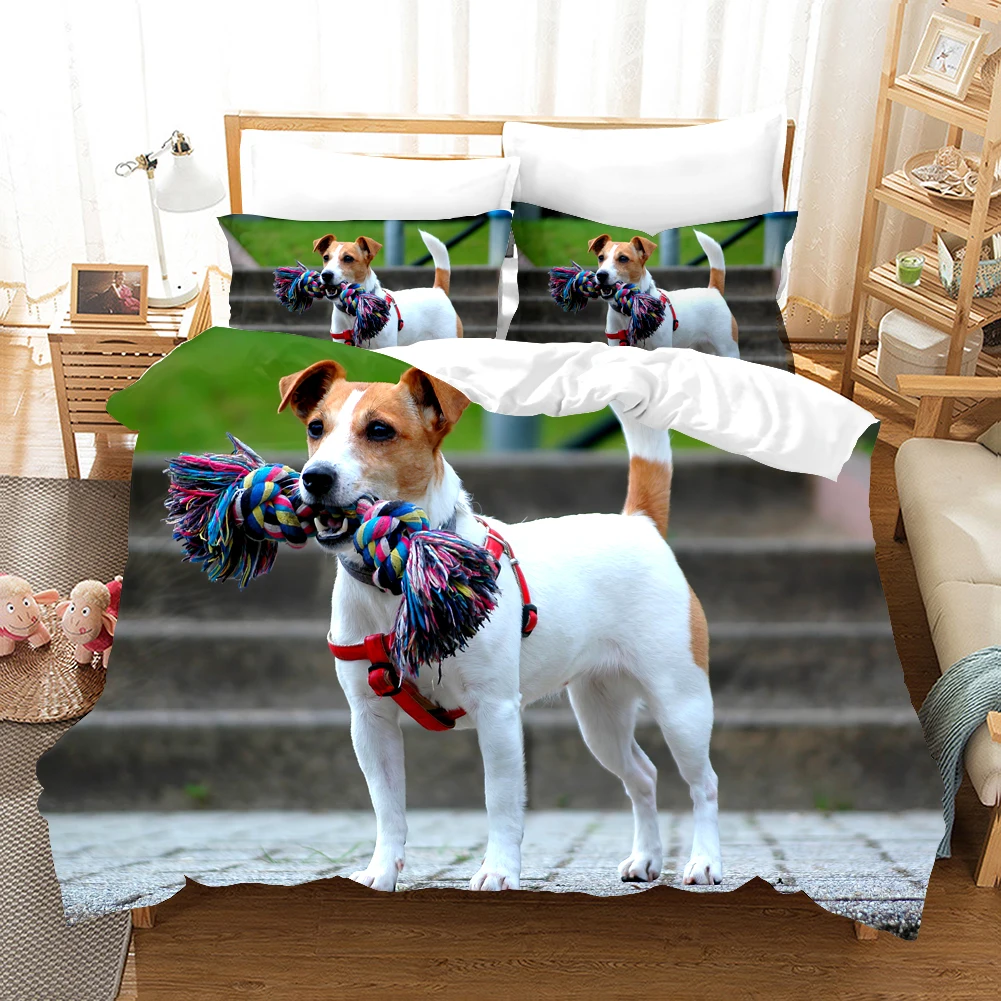 3D Dog Pet Print Bedding Set Kids Teen Boy Duvet Cover Set Cute Comforter Cover Animal Decor Comforter Cover Full Size
3D Dog Pet Print Bedding Set Kids Teen Boy Duvet Cover Set Cute Comforter Cover Animal Decor Comforter Cover Full Size