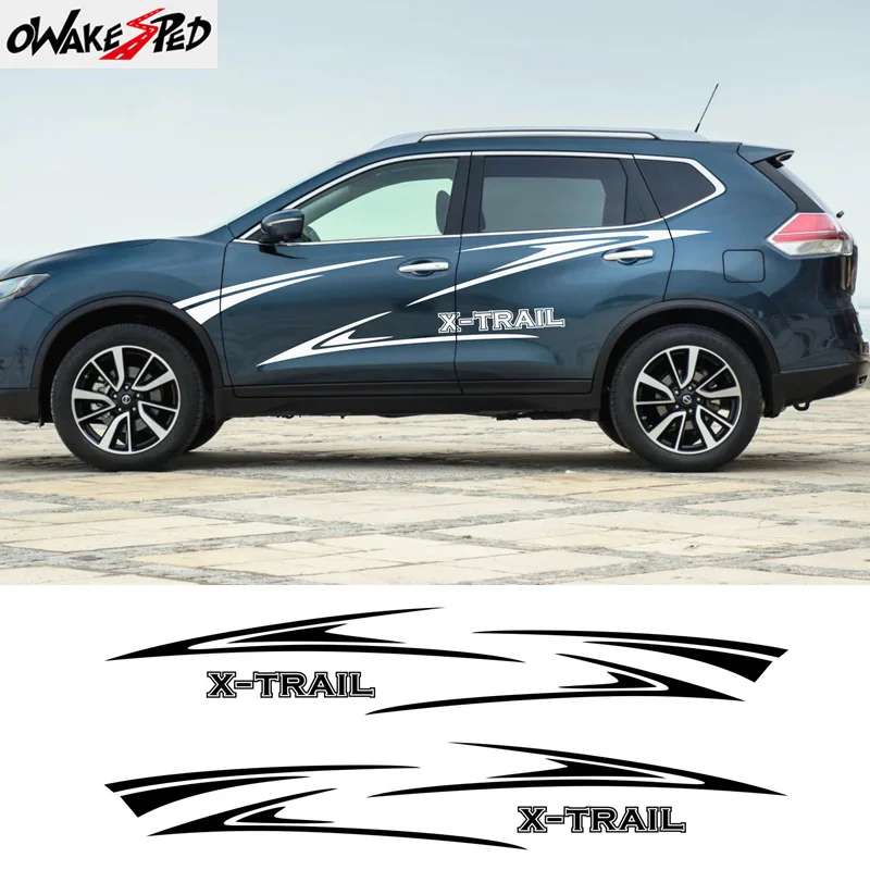 Автомобильные спортивные наклейки Steipes для Nissan X-Trail T31 T30, декор для обеих боковых дверей, виниловые наклейки для кузова, внешние аксессуары
Автомобильные спортивные наклейки Steipes для Nissan X-Trail T31 T30, декор для обеих боковых дверей, виниловые наклейки для кузова, внешние аксессуары
