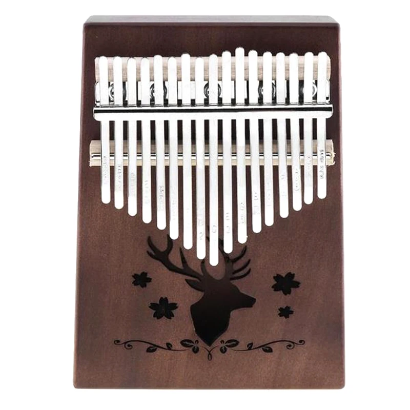 17 клавиш Kalimba Ретро северный олень звуковое отверстие одна доска красное дерево большой палец пианино Mbira мини клавиатура инструмент
17 клавиш Kalimba Ретро северный олень звуковое отверстие одна доска красное дерево большой палец пианино Mbira мини клавиатура инструмент