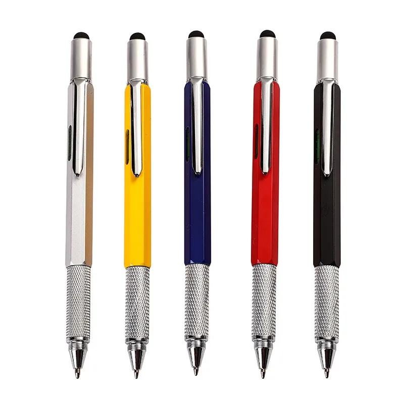 7 In1 Multifunction Ballpoint Pen With Modern Handheld Tool Measure Technical Ruler Screwdriver Touch Screen Stylus Spirit Level
7 In1 Multifunction Ballpoint Pen With Modern Handheld Tool Measure Technical Ruler Screwdriver Touch Screen Stylus Spirit Level