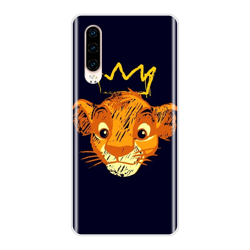 Lion King Phone Cases For Huawei P20 Lite P Smart Plus 2019 Case Silicone Soft TPU Back Cover P30 Pro Z | Мобильные телефоны и