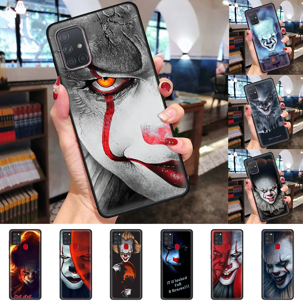 Pennywise De Clown Horror Case For Samsung Galaxy A51 A50 A71 A21s A70 A41 A31 A40 A20e A12 A10 A72 A52 5G Soft Phone Cover Sac
Pennywise De Clown Horror Case For Samsung Galaxy A51 A50 A71 A21s A70 A41 A31 A40 A20e A12 A10 A72 A52 5G Soft Phone Cover Sac