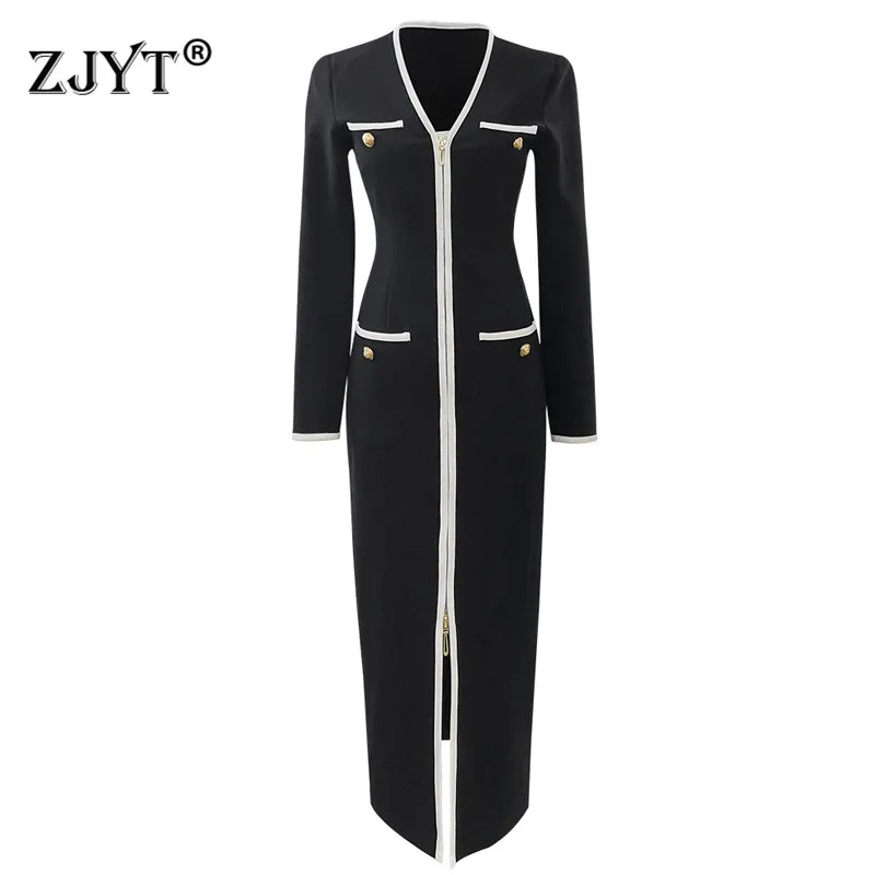 New Arrivals 2022 Spring Women's Midi Dress Elegant Long Sleeve V Neck Straight Office Party Vestidos Robe Femme
New Arrivals 2022 Spring Women's Midi Dress Elegant Long Sleeve V Neck Straight Office Party Vestidos Robe Femme