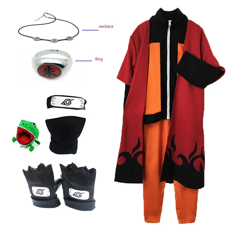Cosplay Costume Uzumaki Clothing Second Uniform and Headband Kunai Adult Halloween Garment Christmas Dress Up
Cosplay Costume Uzumaki Clothing Second Uniform and Headband Kunai Adult Halloween Garment Christmas Dress Up