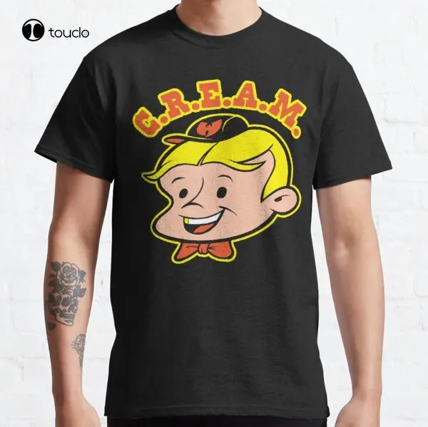 C.R.E.A.M. Classic T-Shirt Custom Aldult Teen Unisex Digital Printing Tee Shirt Fashion Funny New Xs-5Xl
C.R.E.A.M. Classic T-Shirt Custom Aldult Teen Unisex Digital Printing Tee Shirt Fashion Funny New Xs-5Xl