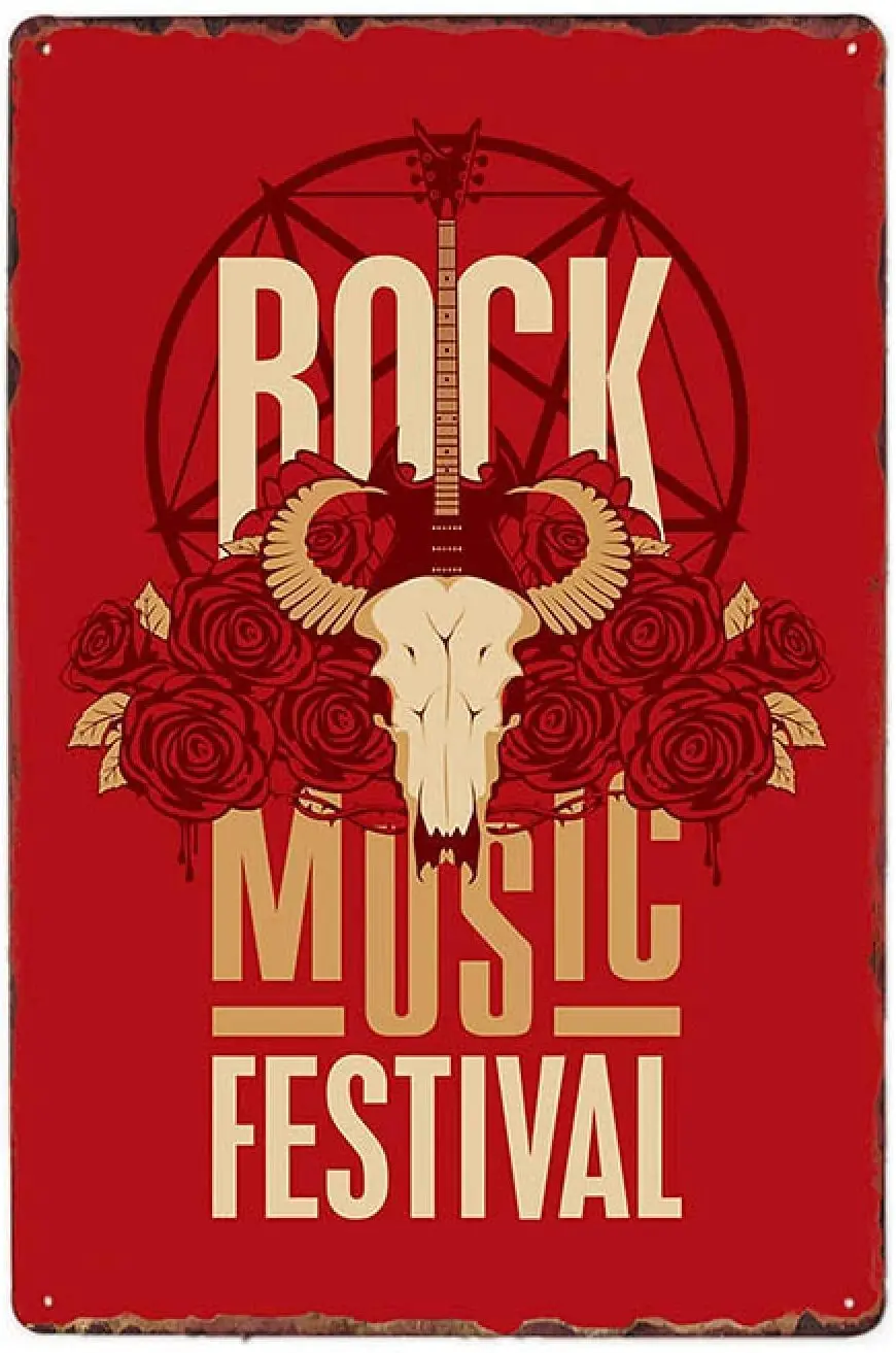 Rock & Roll Music Play Tin Signs Vintage Metal Plaque Retro Wall Decor for Bar Pub Club Decoration 20x30cm #16
Rock & Roll Music Play Tin Signs Vintage Metal Plaque Retro Wall Decor for Bar Pub Club Decoration 20x30cm #16
