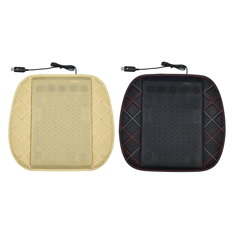 USB Cooling Car Seat Cushion for Car 3 Level Regulation Breathable Ventilated for Summer Truck, Office
USB Cooling Car Seat Cushion for Car 3 Level Regulation Breathable Ventilated for Summer Truck, Office