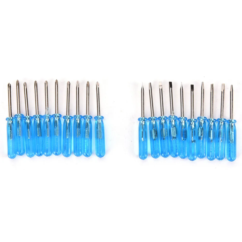 10pcs 4.6cm Phillips Slotted Cross Head Mini Screwdriver for Phone Mobile Phone Laptop Repair Open Tools 2mm
10pcs 4.6cm Phillips Slotted Cross Head Mini Screwdriver for Phone Mobile Phone Laptop Repair Open Tools 2mm