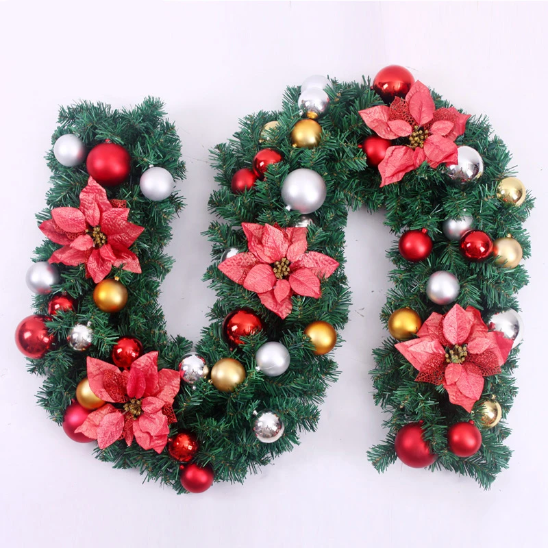 Gifts For New Year 2022 2.7m Artificial Christmas Flower Ball Home Decor Winter Door Curtain, Rattan Door Hanging Decorative
Gifts For New Year 2022 2.7m Artificial Christmas Flower Ball Home Decor Winter Door Curtain, Rattan Door Hanging Decorative