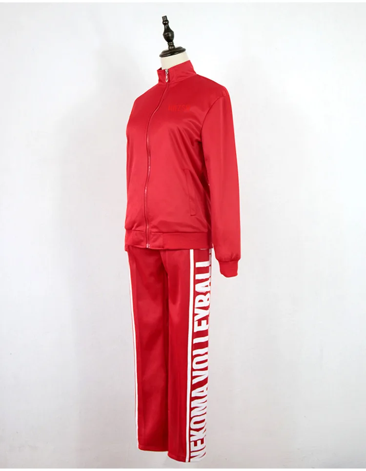 Haikyuu Nekoma High Cosplay Yaoi Uniforms Tetsurou Kuroo Kozume Kenma Costume Set Volleyball Jacket+Pants Red Sportswear Jersey
Haikyuu Nekoma High Cosplay Yaoi Uniforms Tetsurou Kuroo Kozume Kenma Costume Set Volleyball Jacket+Pants Red Sportswear Jersey