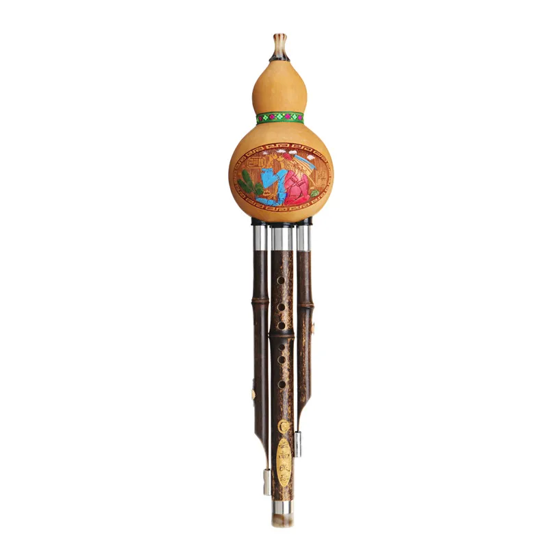 Full Pack Chinese Handmade Hulusi Bamboo Gourd Cucurbit Flute Ethnic Instrument C key For Beginner Lovers Musical Gift With Knot
Full Pack Chinese Handmade Hulusi Bamboo Gourd Cucurbit Flute Ethnic Instrument C key For Beginner Lovers Musical Gift With Knot