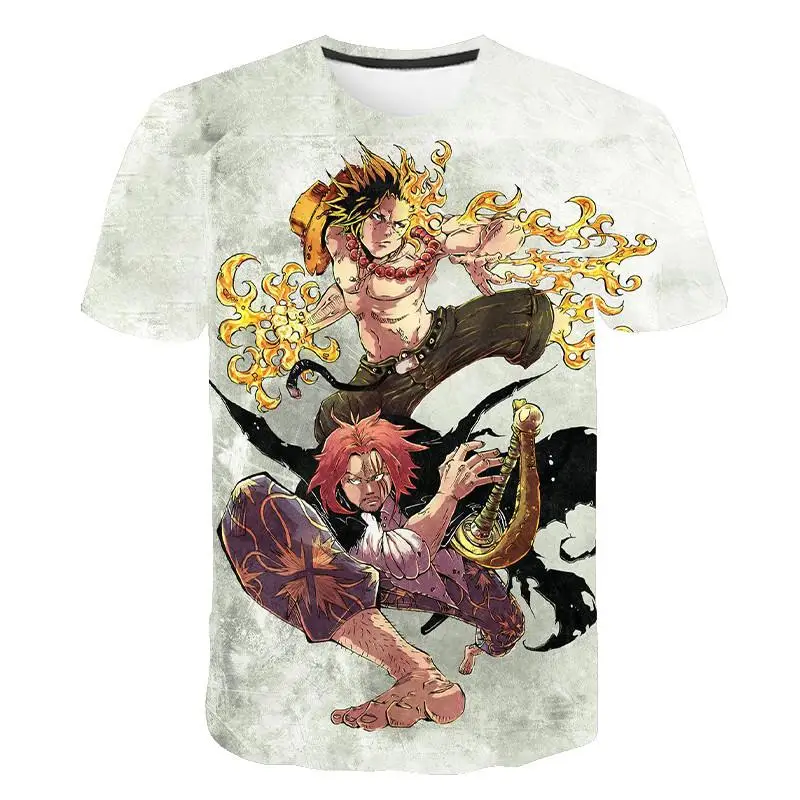 Summer Creative One Pieces Ainme Men's Top Cloth Popular Comfortable 3D Manga Graphic Boy's Oversized T-Shirts Kid's Anime Top
Summer Creative One Pieces Ainme Men's Top Cloth Popular Comfortable 3D Manga Graphic Boy's Oversized T-Shirts Kid's Anime Top