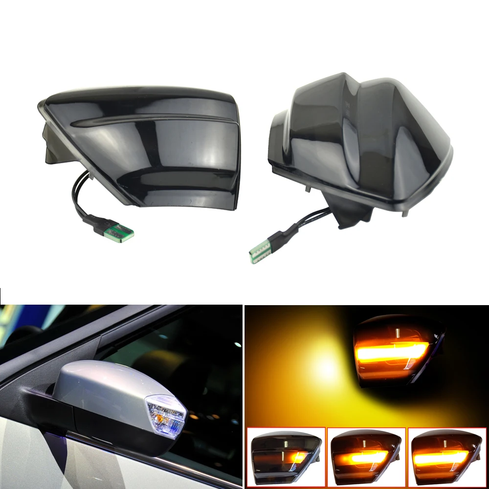 For Ford S-Max Kuga C394 C-Max 2011-2019 Flowing Water LED Dynamic Turn Signal Light Side Mirror Sequential Indicator Lamp
For Ford S-Max Kuga C394 C-Max 2011-2019 Flowing Water LED Dynamic Turn Signal Light Side Mirror Sequential Indicator Lamp