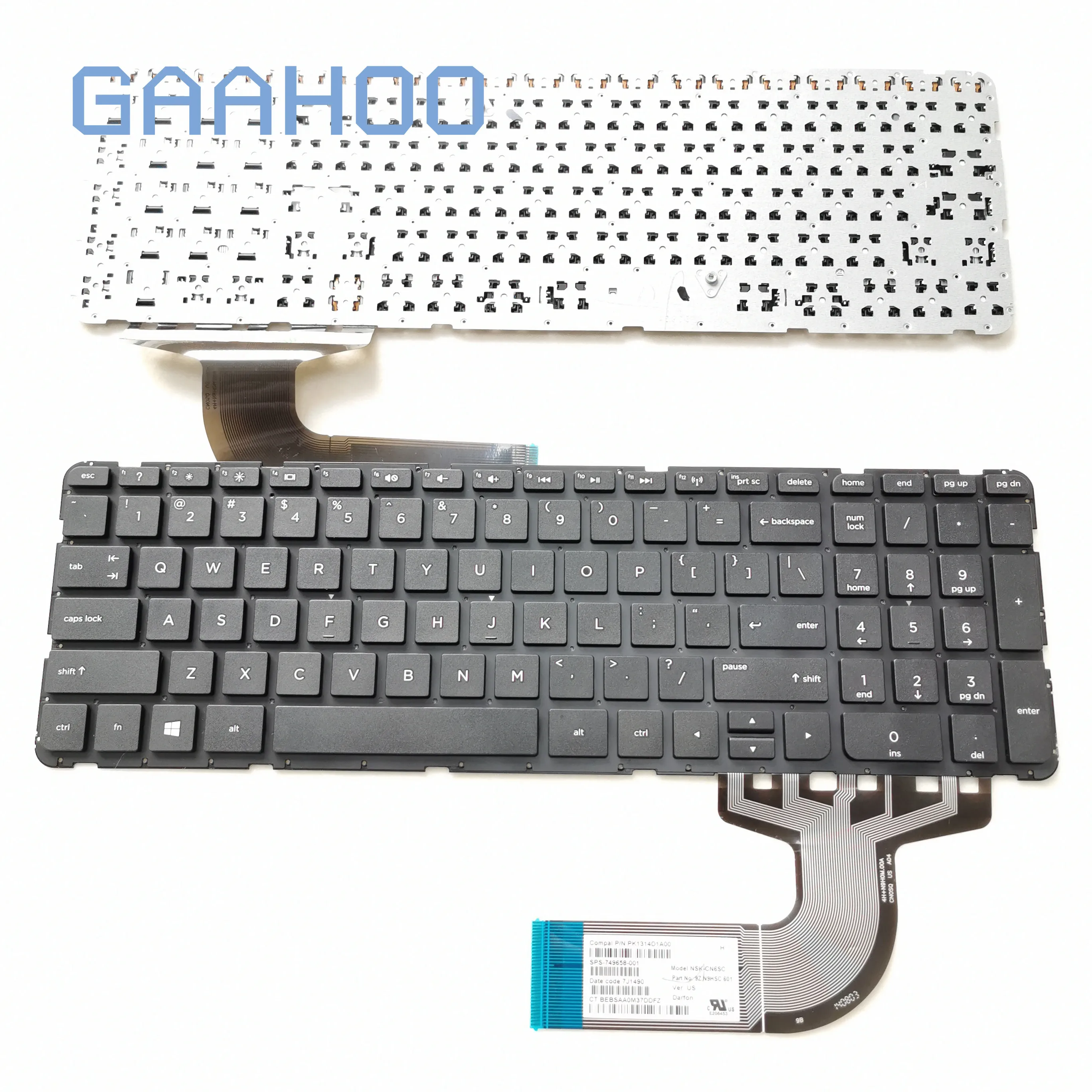 US keyboard Brand New Orig US Keyboard for HP probook 350 G0 350 355 G2 w/o Frame
US keyboard Brand New Orig US Keyboard for HP probook 350 G0 350 355 G2 w/o Frame