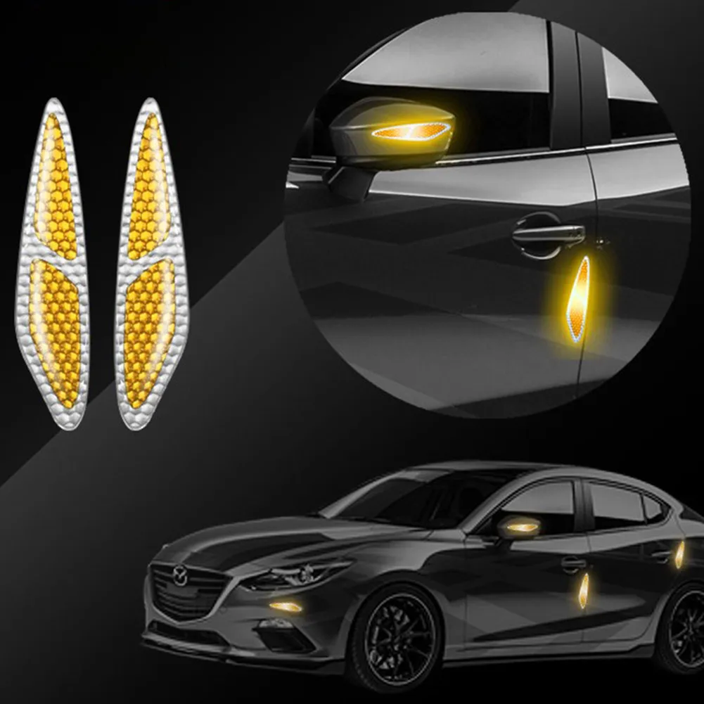 Car Rearview Mirror Anti-Scratch Strip Reflective Modified Epoxy Sticker 4 Color Car Door Side Anti-collision Strips
Car Rearview Mirror Anti-Scratch Strip Reflective Modified Epoxy Sticker 4 Color Car Door Side Anti-collision Strips
