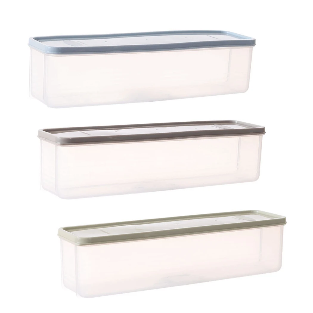 3PCS Japanese Style Sealed Noodles Crisper Plastic Noodles Spaghetti Box Kitchen Storage Box
3PCS Japanese Style Sealed Noodles Crisper Plastic Noodles Spaghetti Box Kitchen Storage Box