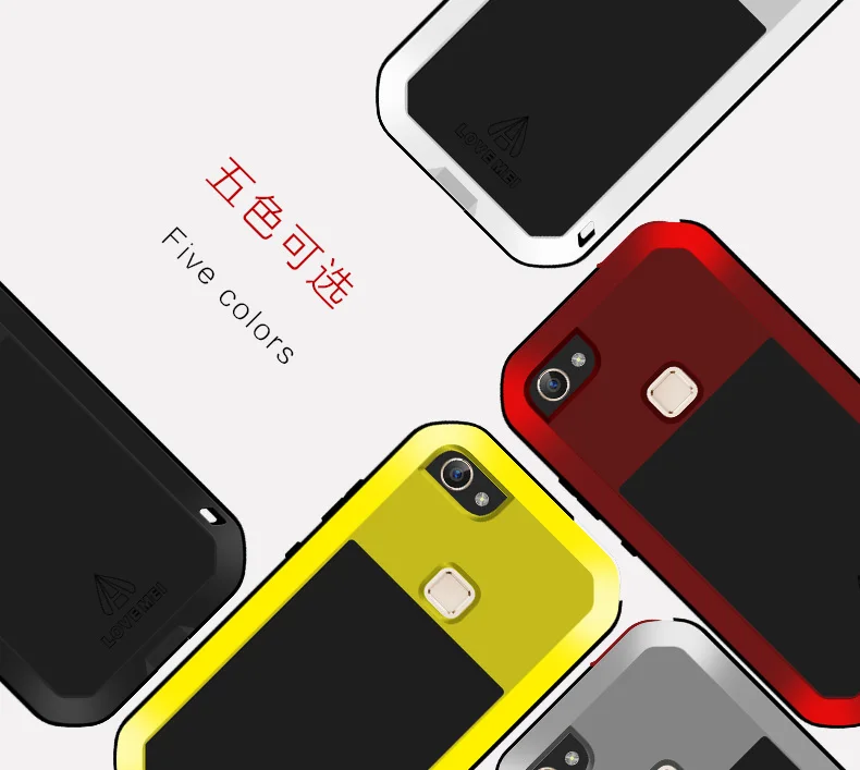 Aluminum Luxury Shockproof Case for VIVO X shot X Play 5 X6 Anti Fall Splashproof Cover Shell
Aluminum Luxury Shockproof Case for VIVO X shot X Play 5 X6 Anti Fall Splashproof Cover Shell
