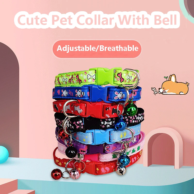 Cute Cat Safety Breakaway Light Collar With Bell Pet Dog Neck Belt Collars Kitten Accessories Collier Chat Anti Etranglement
Cute Cat Safety Breakaway Light Collar With Bell Pet Dog Neck Belt Collars Kitten Accessories Collier Chat Anti Etranglement