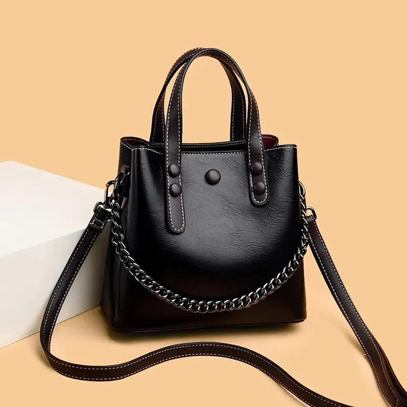 Fashion Bag Female European American Style Business Women's Handbag 2021 New Women's Commuting Simple Temperament Shoulder Bag
Fashion Bag Female European American Style Business Women's Handbag 2021 New Women's Commuting Simple Temperament Shoulder Bag