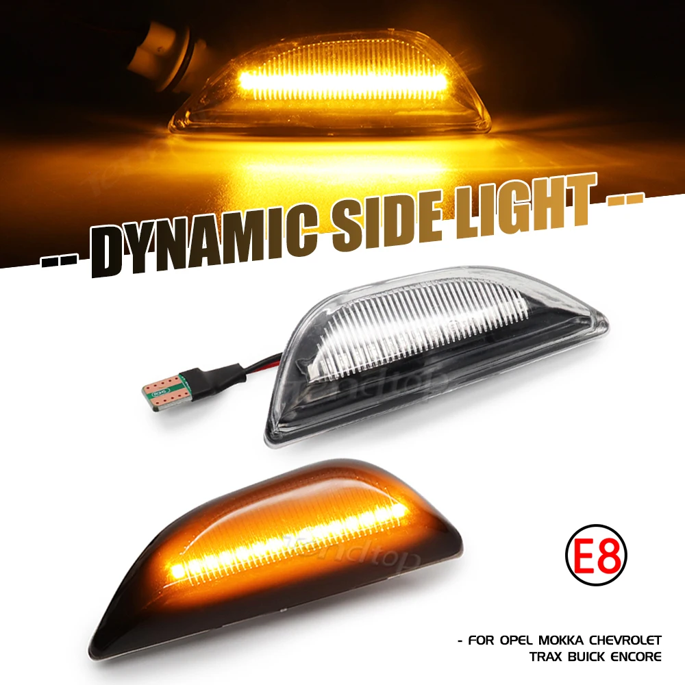 Turn Signal Light Side Marker Lamp Front Fender Marker Lights Dynamic LED Light For Opel Mokka X Chevrolet Trax Buick Encore
Turn Signal Light Side Marker Lamp Front Fender Marker Lights Dynamic LED Light For Opel Mokka X Chevrolet Trax Buick Encore
