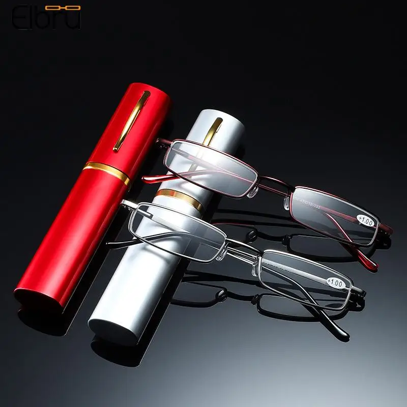 Elbru Unisex Reading Glasses Men Women Ultralight Portable Anti-fatigue HD Presbyopia Eyeglasses Diopter+1.0+1.5+2.0+2.5+3.0 4.0
Elbru Unisex Reading Glasses Men Women Ultralight Portable Anti-fatigue HD Presbyopia Eyeglasses Diopter+1.0+1.5+2.0+2.5+3.0 4.0