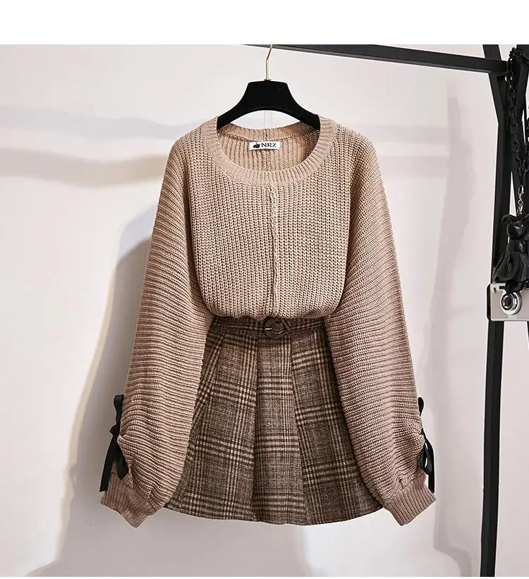 ICHOIX women 2 piece set knitted tops and skirt set Korean style student casual two piece outfits fall winter set clothing 2020
ICHOIX women 2 piece set knitted tops and skirt set Korean style student casual two piece outfits fall winter set clothing 2020