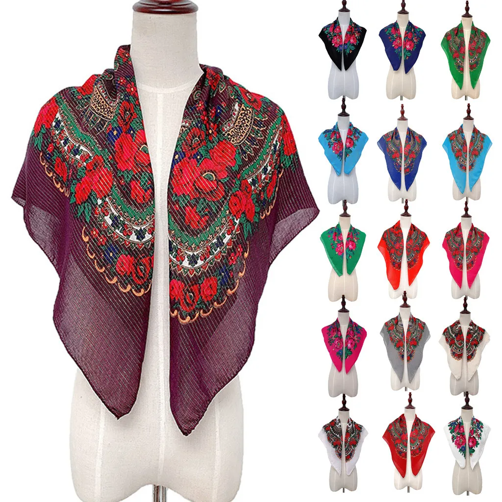 2021 Women Spring Winter Folk-custom Flower Print Scarf Warm Cashmere Scarves Shawls Neck Bandana Lady Travel Wrap Scarve
2021 Women Spring Winter Folk-custom Flower Print Scarf Warm Cashmere Scarves Shawls Neck Bandana Lady Travel Wrap Scarve