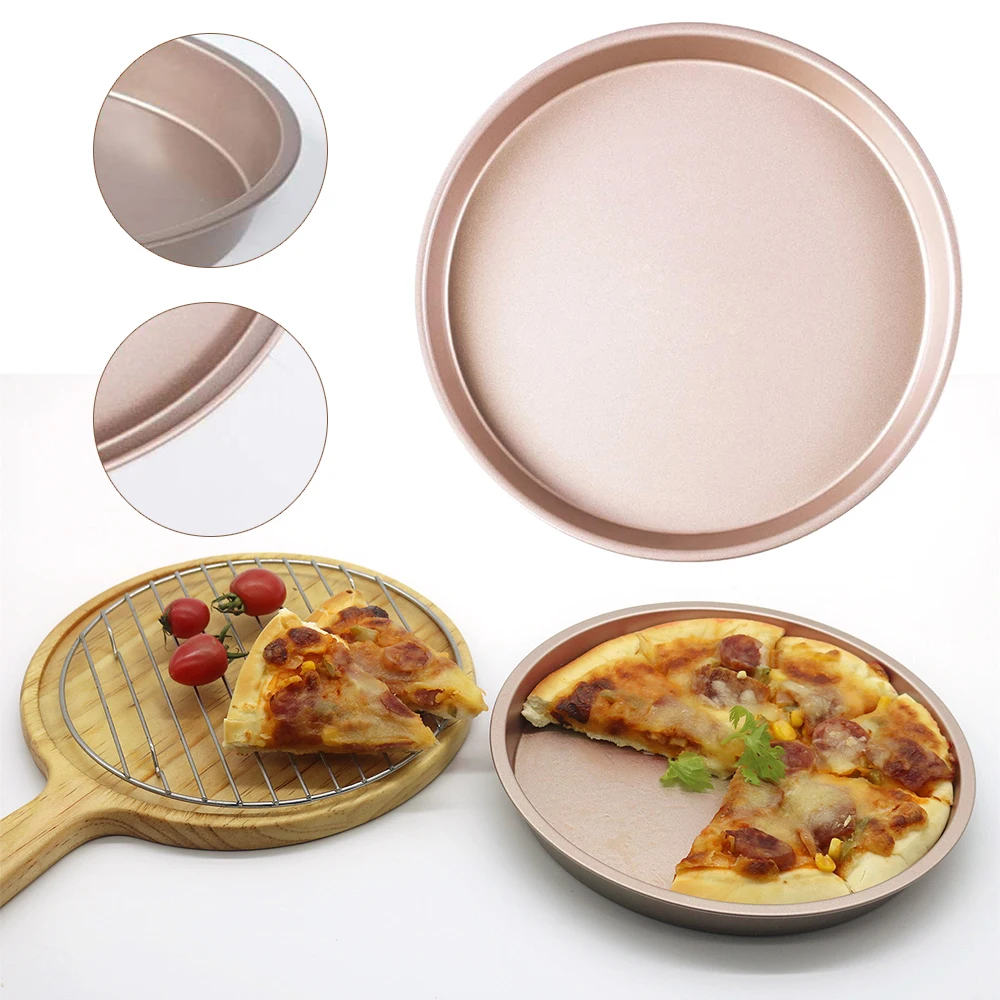 6/7/8 Inch High Quality Non-Stick Pizza Pan Baking Pan Carbon Steel Round Pan Pizza Mold Baking Mold Cake Mold Kitchen Tools
6/7/8 Inch High Quality Non-Stick Pizza Pan Baking Pan Carbon Steel Round Pan Pizza Mold Baking Mold Cake Mold Kitchen Tools