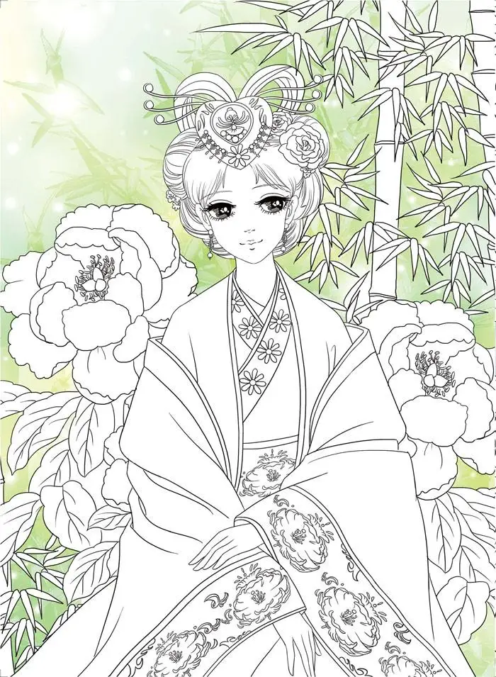 New Adult children coloring book about ancient beauty girls ladies Relieve Stress Kill Time Graffiti Painting Drawing Book
New Adult children coloring book about ancient beauty girls ladies Relieve Stress Kill Time Graffiti Painting Drawing Book