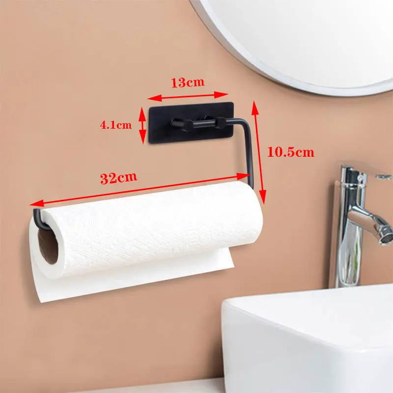 Paper Towel Holder Under Cabinet Mount- Self Adhesive Paper Towel Roll Rack for Kitchen Bathroom Towel
Paper Towel Holder Under Cabinet Mount- Self Adhesive Paper Towel Roll Rack for Kitchen Bathroom Towel