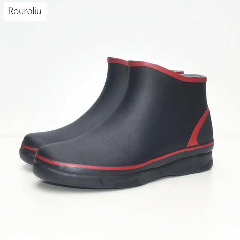 Men Outdoor Comfort Work Water Boots Autumn Winter Breathable Ankle Rubber Rain Shoes Unisex Waterproof Non-slip Rainboots
Men Outdoor Comfort Work Water Boots Autumn Winter Breathable Ankle Rubber Rain Shoes Unisex Waterproof Non-slip Rainboots