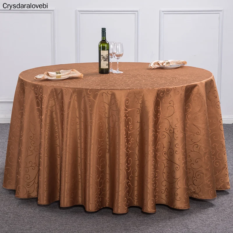 Jacquard Tablecloth Round Solid Table cloth for Wedding Party Banquet Hotel Dining Room Decoration Christmas Table Cloth Cover
Jacquard Tablecloth Round Solid Table cloth for Wedding Party Banquet Hotel Dining Room Decoration Christmas Table Cloth Cover