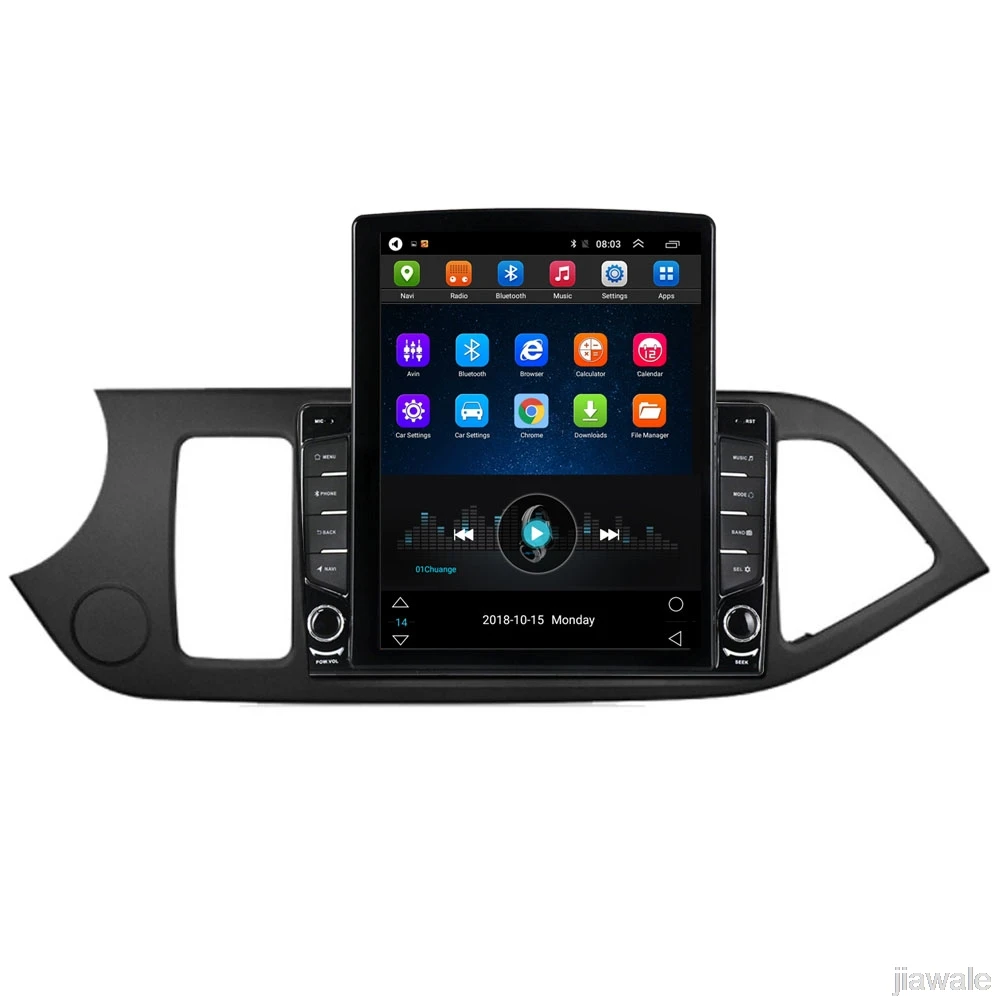9.7" octa core tesla style vertical screen Android 10 Car GPS video Multimedia for Kia PICANTO Morning 2011-2014
9.7" octa core tesla style vertical screen Android 10 Car GPS video Multimedia for Kia PICANTO Morning 2011-2014